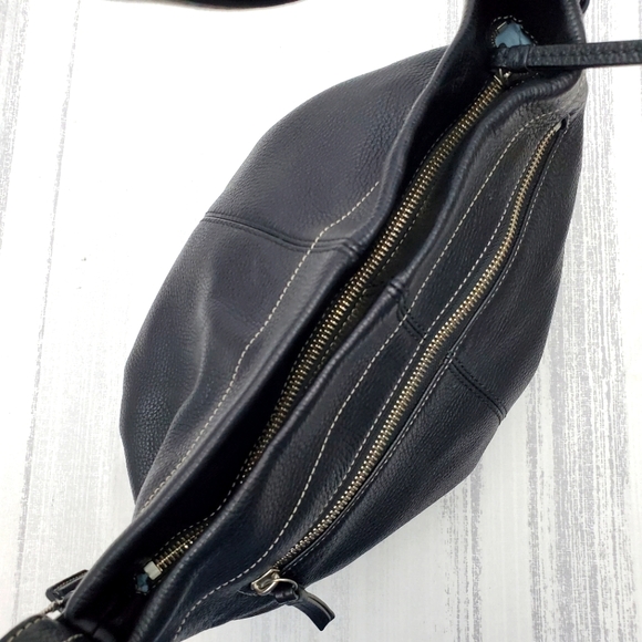 Coach 15064 Soho Black Pebbled Leather Convertible Crossbody Bag - Picture 5 of 16